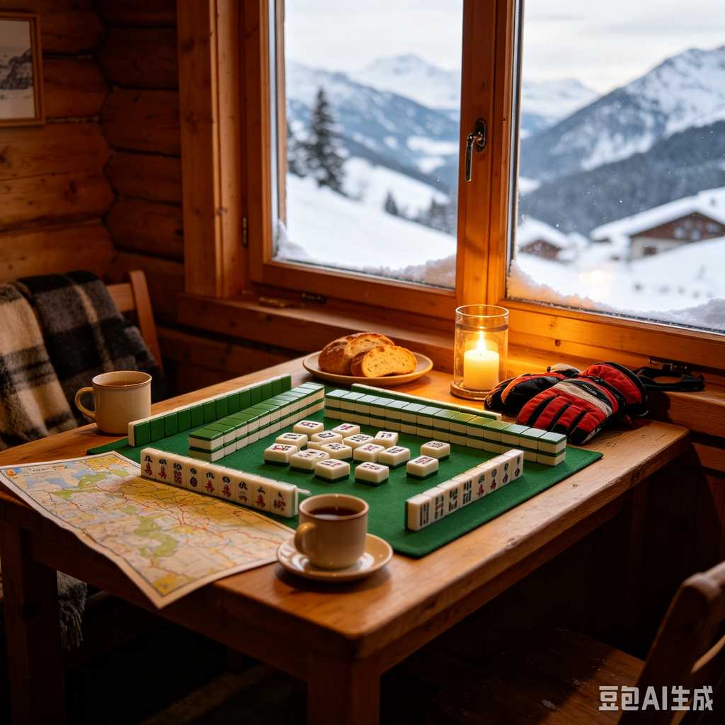 real wood mahjong set