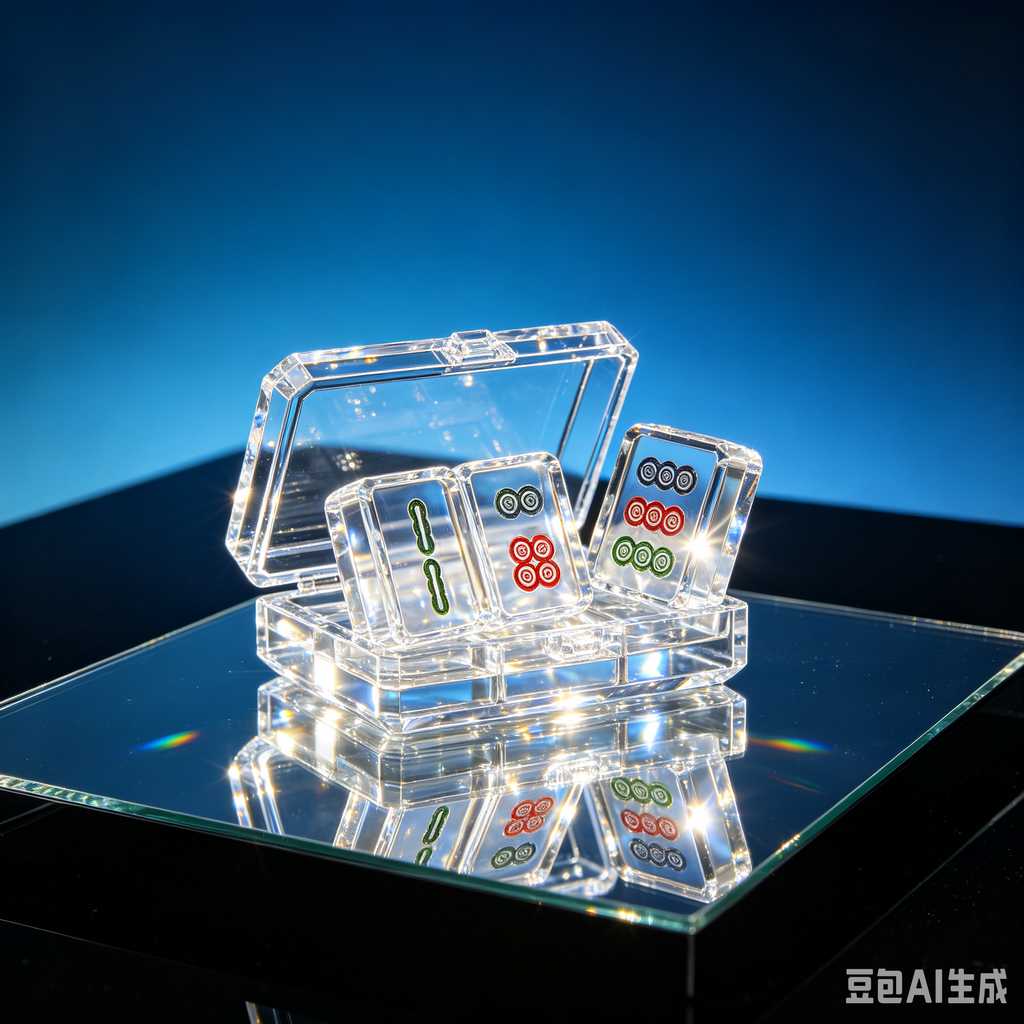 mini travel mahjong set lightweight