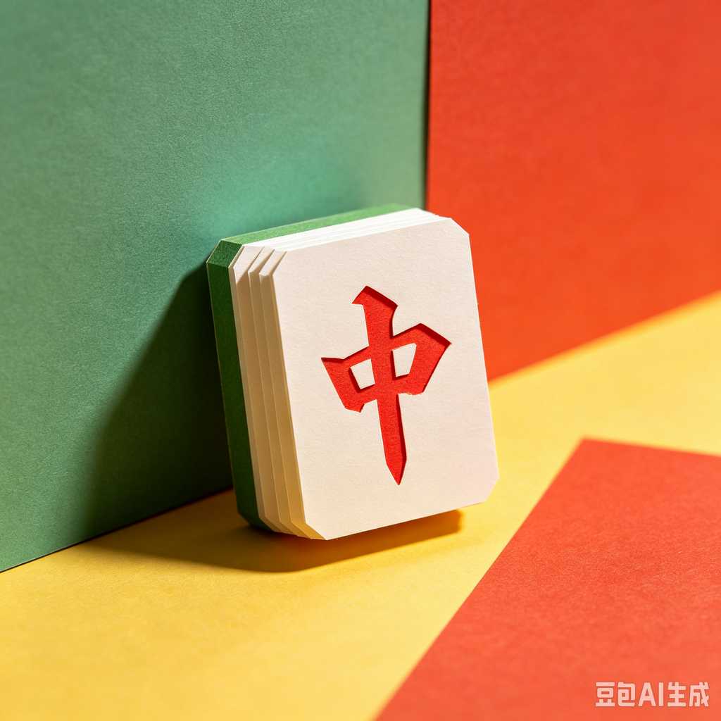 transparent mini mahjong set