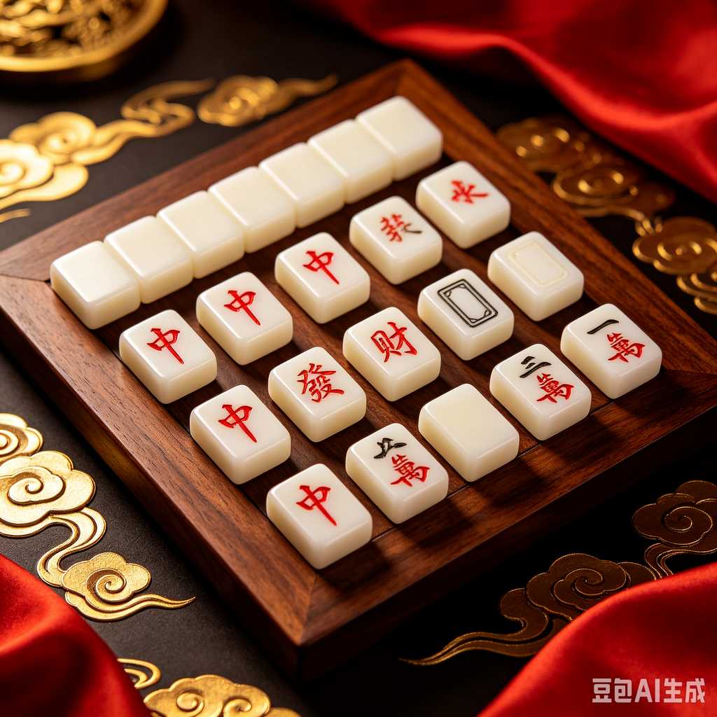 custom logo printed mahjong tiles